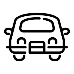 police car Line Icon