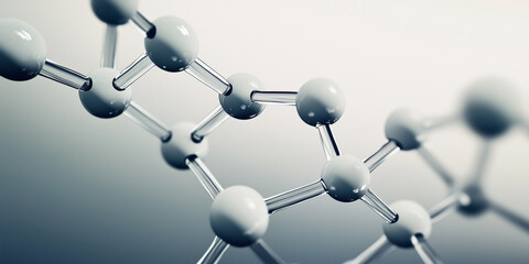 3D nanotechnololy dots texture cyberspace. Nano fiber chemical modern material design. Atom molecule macro structure development  illustration