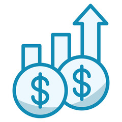 Obraz premium Financial Growth Icon