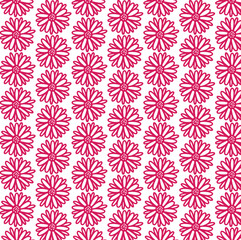 seamless pattern with flowers