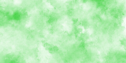 Pastel green background with watercolor paint and grunge effect, grainy abstract Light green pastel concrete texture, brush painted green nature watercolor on paper with smoke or clouds texture.