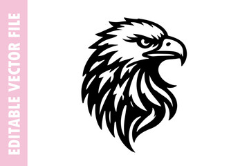 eagle head illustration