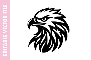 eagle head vector, eagle of vector illustration