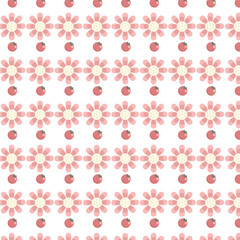 seamless pattern with flowers