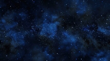 Obraz premium Abstract Background with Dark Blue and Glowing Particles