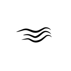 ocean wave of water icon
