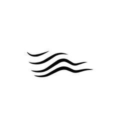 ocean wave of water icon