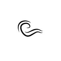 ocean wave of water icon