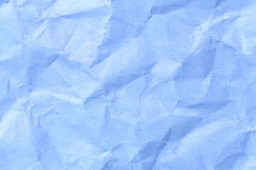 Wrinkled Blue Paper Background for Creative Projects