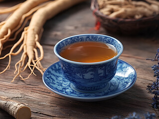 still life with a cup of tea