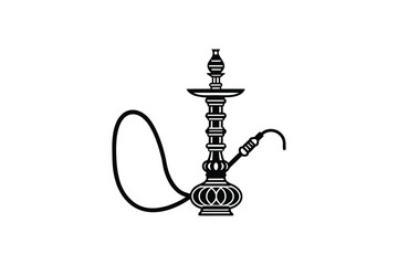 hookah isolated on white background