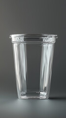 Clear Plastic Cup  Disposable Drinkware   Takeaway Container