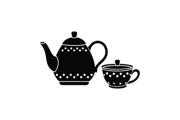 tea cup and teapot