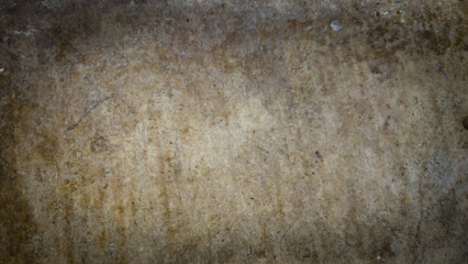 abstract close-up of an old scratched worn antique canvas leather material surface backdrop