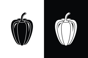 Capsicum Vector Icon. Paprika Glyph for Modern Design Needs