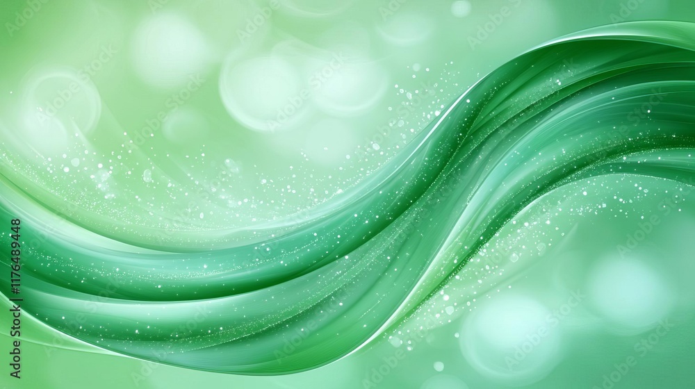Poster abstract green gradient background with grainy texture. colorful abstract background , isolated on w