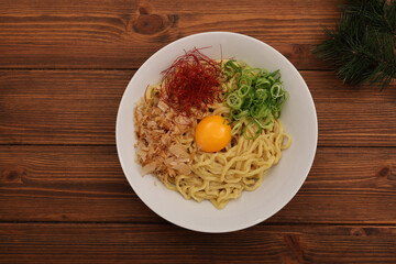 卵かけ麺