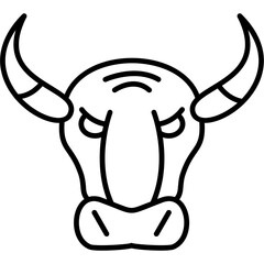 Bull Icon