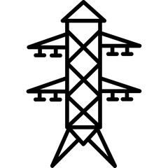 Electric tower Icon