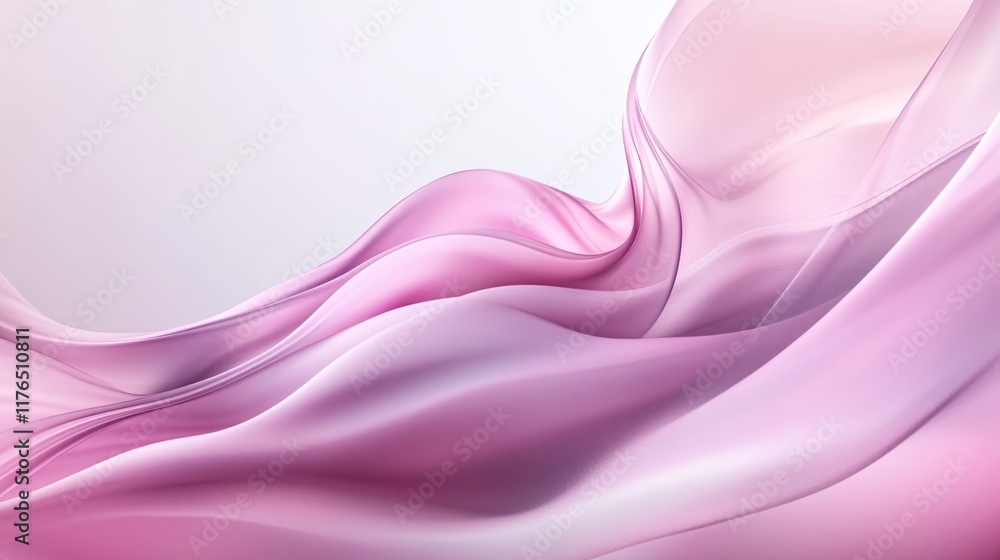 Poster light smoke twisting in soft shapes, creating a calming, abstract design with plenty of clear space 