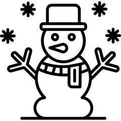 Snowman Icon