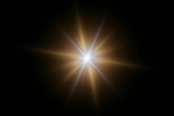 Black background with space light effect	