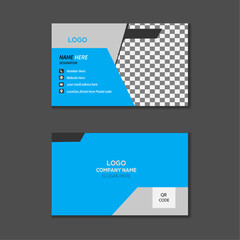 Corporate business card template design