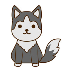 Wolf Animal Character