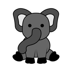 Fototapeta premium Elephant Animal Character
