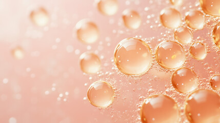 Radiant Vitamin A on dewy glowing background for wellness and skincare advertisements.