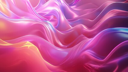 Obraz premium Colorful Abstract Background, Mesmerizing Abstract Background with Colorful Waves