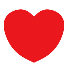 hearts in red color, Red heart icons set vector,