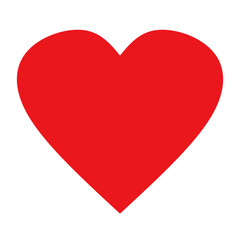 hearts in red color, Red heart icons set vector,