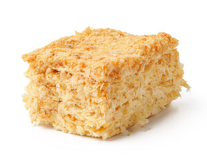 Creamy coconut coconut cake with layers of fluffy texture and sweet flavor perfect for dessert lovers