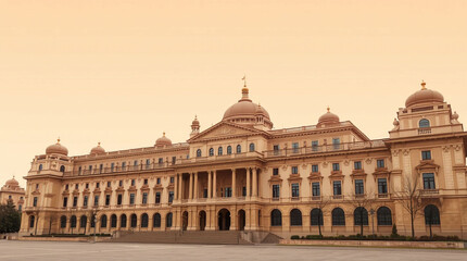 Obraz premium PNG Architecture building landmark palace.
