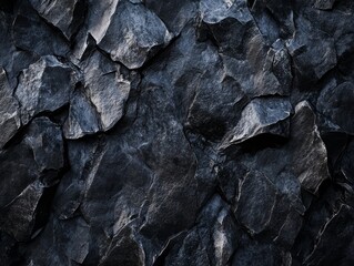 Dark gray rough stone texture.