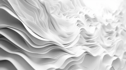 Fototapeta premium The surface structure of a self-made white paper