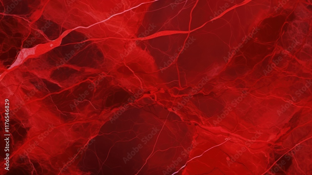 Poster abstract red marble texture with intricate pattern and stackable tile design for unique creative pro