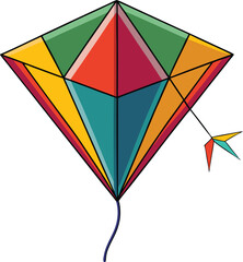 Obraz premium kite vector