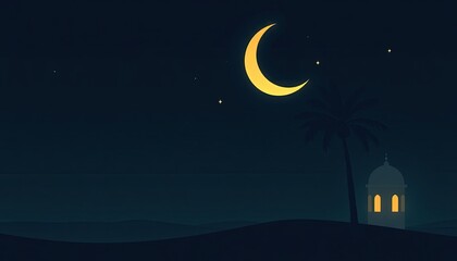 Naklejka premium captivating display of hanging lanterns against a dark, moody backdrop. The lanterns are intricately designed with ornate patterns, creating a warm, golden glow. Ramadan background