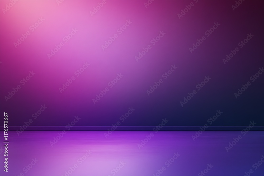 Poster Elegant minimalist gradient background with soft pink to purple hues and smooth texture for artistic design : Generative AI