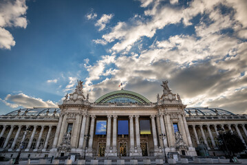 The Grand Palais under a Dramatic Sky - Paris, France