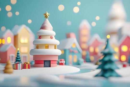 Christmas decoration close up details by using concept of Julian Glander