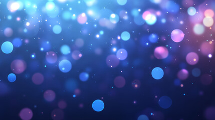 Light effect banner set with blue shine of light flash, glare of sun and star, glow of bright ray with glitter, sparkles, lens flare and bokeh. Christmas holiday invitation or space themes design