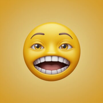 A zipper-mouth emoji face with a neutral expression, symbolizing secrecy or the desire to keep something hidden in bright yellow tones.