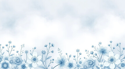 Nature-Inspired Watercolor Floral Pattern