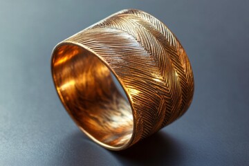 Obraz premium golden metal wrist