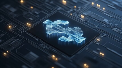 Inflation, AI graph, dollar, simple UI