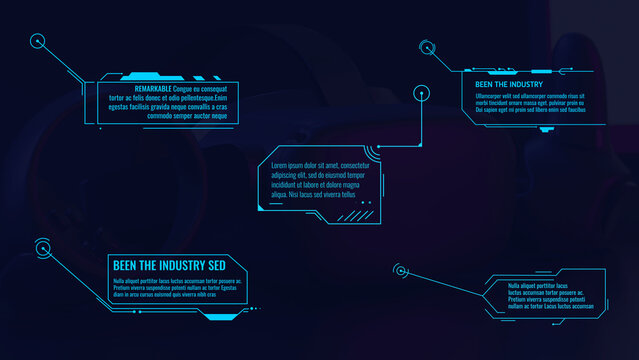 Futuristic Callout Titles