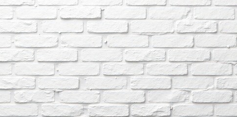 Clean whitewashed brick wall texture background , backdrop, space